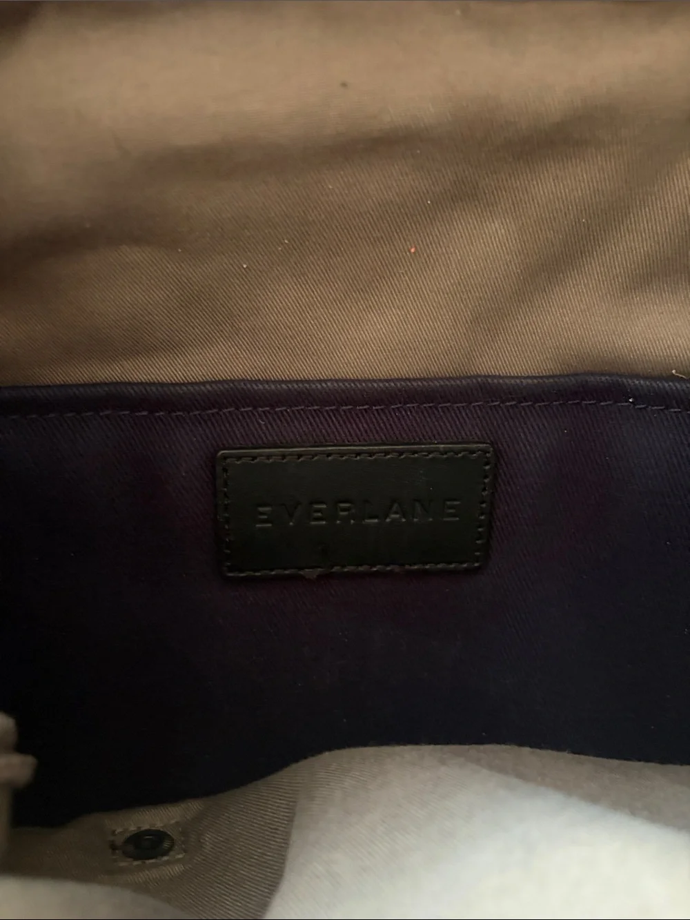 Everlane Modern Snap Canvas Backpack - Classic cotton with leather trim